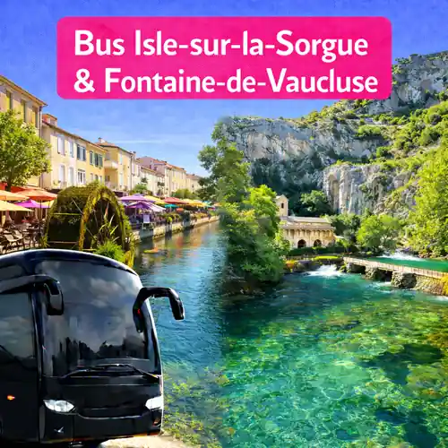 Sortie à L’Isle-sur-la-Sorgue et Fontaine-de-Vaucluse