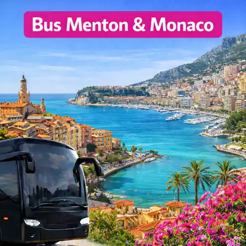 Sortie à Menton et Monaco à la journée en bus