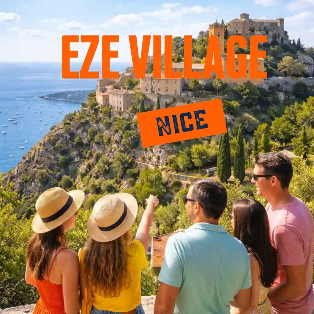 Èze Village & Nice – Sortie Côte d’Azur depuis Toulon et Hyères