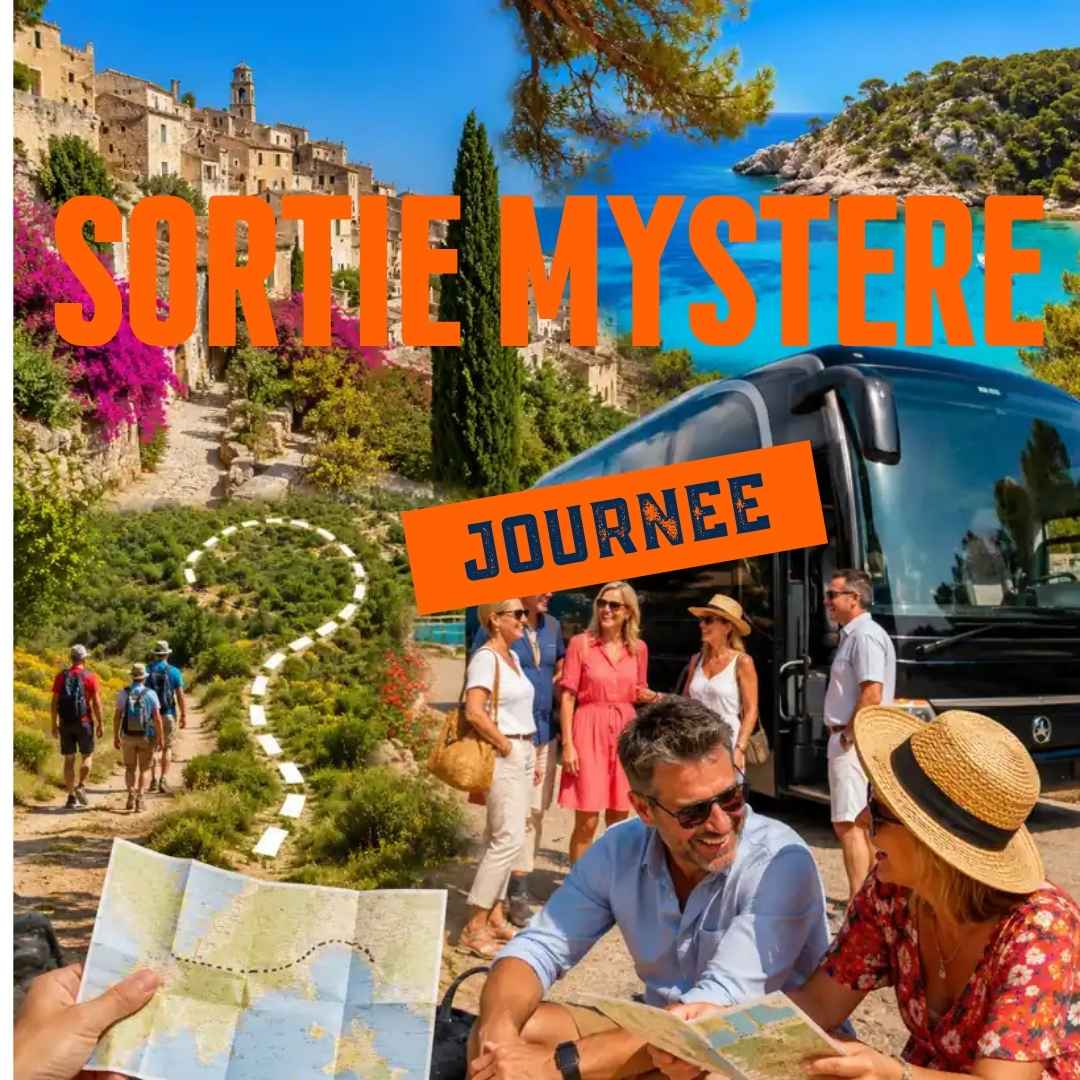 Journée Mystère depuis Toulon et Hyères avec activité incluse