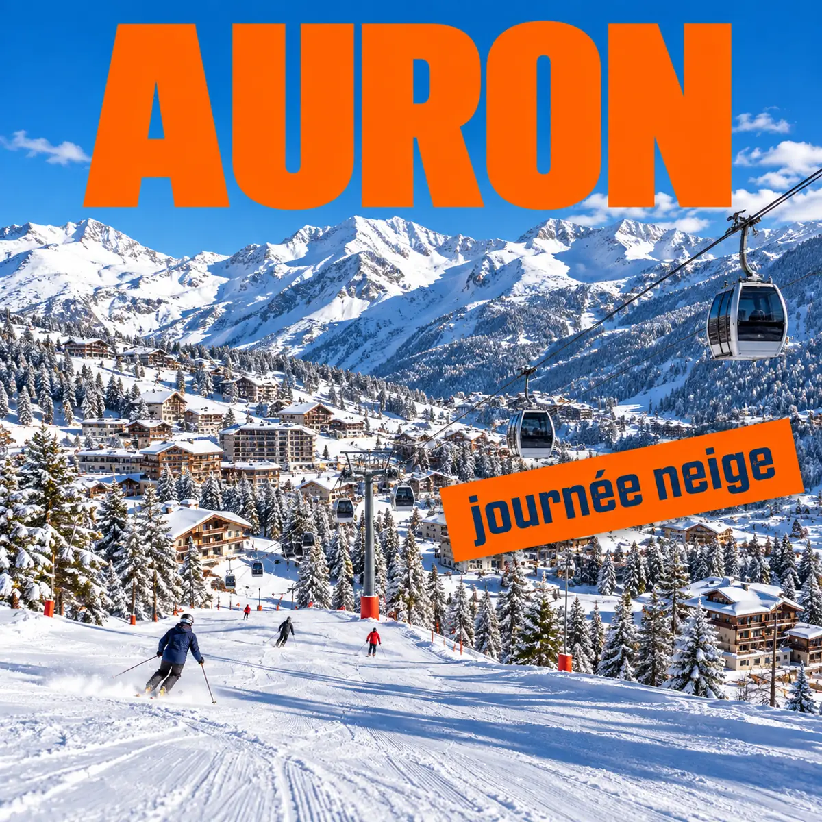 AURON – Journée à la neige, ski, luge & détente à la montagne